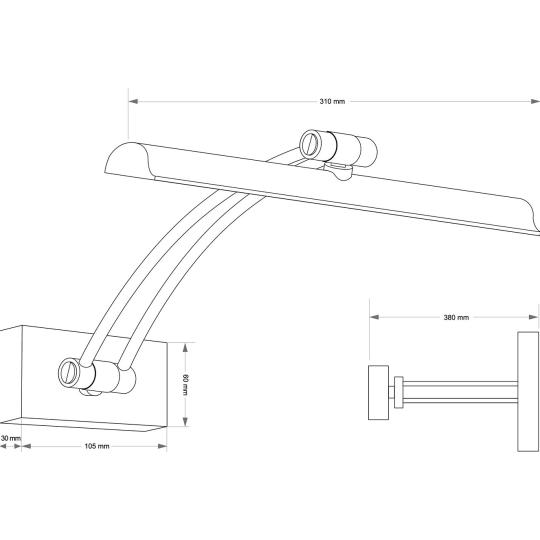 allithato arany rez elegans szalon kepmegvilagito lampa hangulatvilagitas kepvilagito kastely villa luxus festmeny elegans falikar.jpg